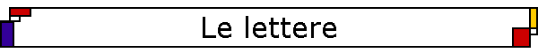 Le lettere